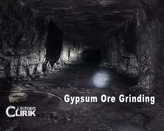 gypsum ore grinding