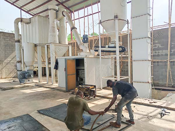 dolomite grinding process